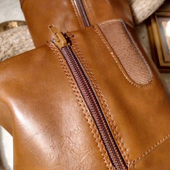 Arizona Jean Co. Women's Denmark Brown Boots Riding Knee High US Size 11 NWOT - Picture 9 of 10